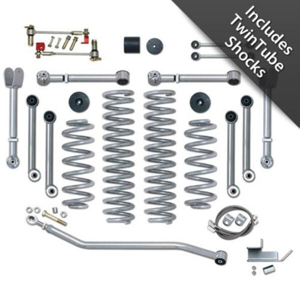 3.5 Inch Super-Flex Short Arm Lift Kit With Twin Tube Shocks
