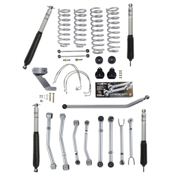 Super-Flex Adjustable Short Arm Kit JK 2Dr 3.5" W/Mono Tube Shocks