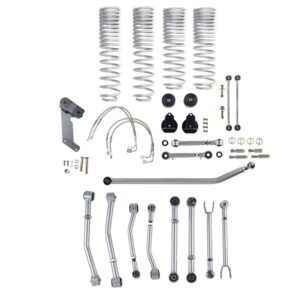 Rubicon Express 3.5 Inch Super-Flex Progressive Coil Lift Kit - Re7127P