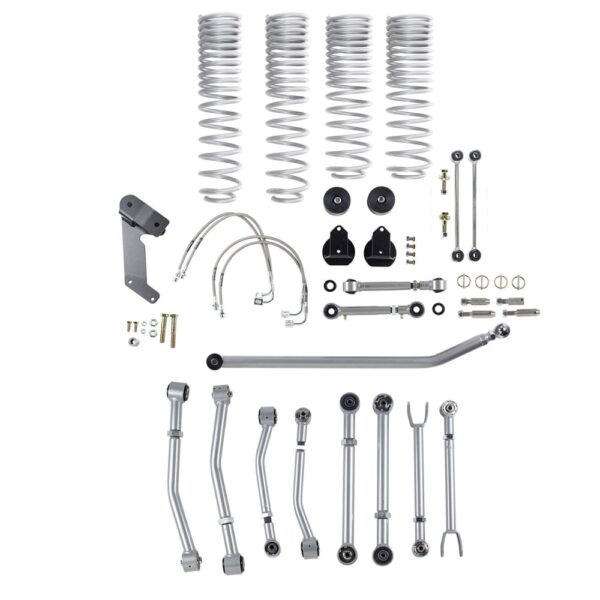 Rubicon Express 3.5 Inch Super-Flex Progressive Coil Lift Kit - Re7127P