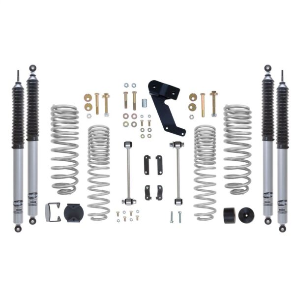 Rubicon Express 2.5 in. Progressive Coil Lift Kit w. Monotube Shocks - Re7141Pm
