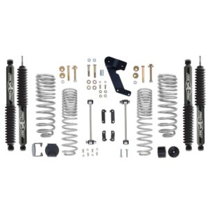 Rubicon Express 2.5 in. Progressive Coil Lift Kit w. Twin Tube Shocks - Re7141Pt