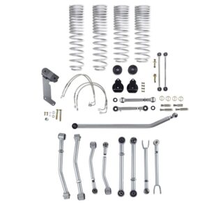 Rubicon Express 3.5 Inch Super-Flex Progressive Coil Lift Kit - Re7147P