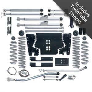 3.5 in. Extreme-Duty Long Arm Lift Kit w. Rear Track Bar w. Mono Tube Shocks