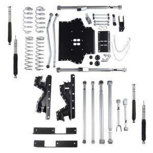 4.5 in. Extreme-Duty Long Arm Lift Kit w. Rear Track Bar w. Mono Tube Shocks