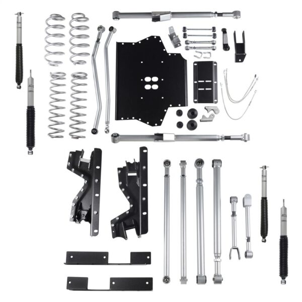 4.5 in. Extreme-Duty Long Arm Lift Kit w. Rear Track Bar w. Mono Tube Shocks