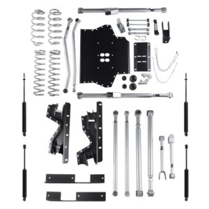 4.5 in. Extreme-Duty Long Arm Lift Kit w. Rear Track Bar w. Twin Tube Shocks