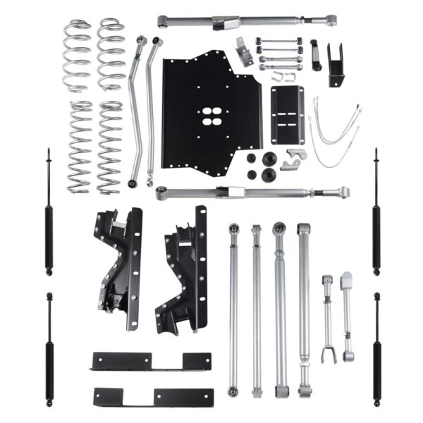 4.5 in. Extreme-Duty Long Arm Lift Kit w. Rear Track Bar w. Twin Tube Shocks