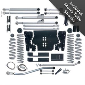 3.5 Inch Extreme-Duty Long Arm Lift Kit With Rear Track Bar - No Shocks