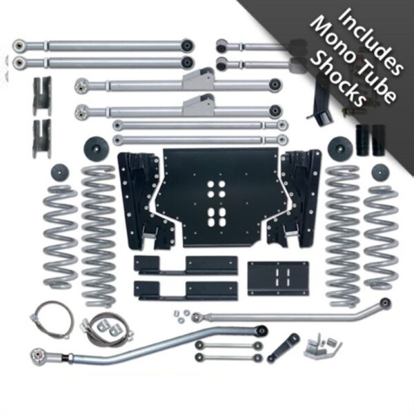 5.5 Inch Extreme-Duty Long Arm Lift Kit With Rear Track Bar - No Shocks