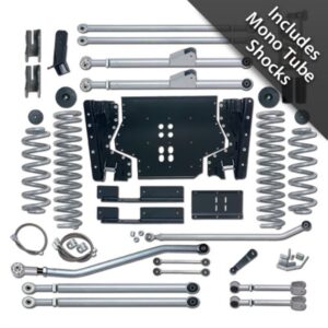 3.5 in. Extreme-Duty Long Arm Lift Kit w. Rear Track Bar w. Twin Tube Shocks