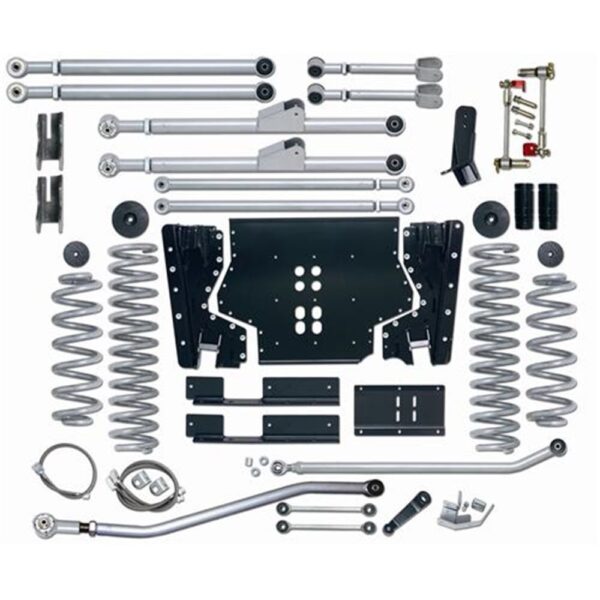 4.5 in. Extreme-Duty Long Arm Lift Kit w. Rear Track Bar w. Mono Tube Shocks