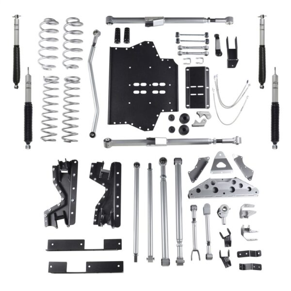 4.5 Inch Extreme-Duty Long Arm Lift Kit With Rear Tri-Link And Mono Tube Shocks