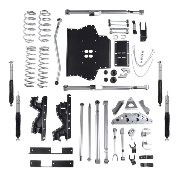4.5 Inch Extreme-Duty Long Arm Lift Kit With Rear Tri-Link And Mono Tube Shocks