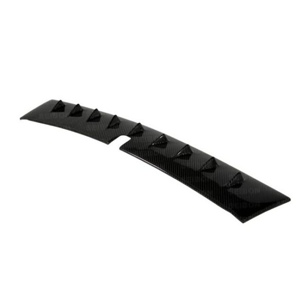 Seibon Carbon, RFS0809MITEVOX, Carbon fiber roof fin spoiler for 2008-2015 Mitsubishi Lancer EVO X (Sound package, No sunroof) Antenna base 5x9 cm