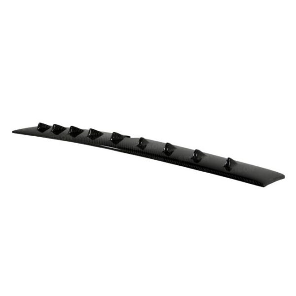 Seibon Carbon, RFS0809MITEVOX, Carbon fiber roof fin spoiler for 2008-2015 Mitsubishi Lancer EVO X (Sound package, No sunroof) Antenna base 5x9 cm