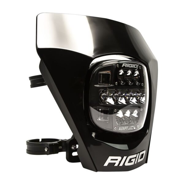 RIGID Adapt XE Number Plate, Black,Single