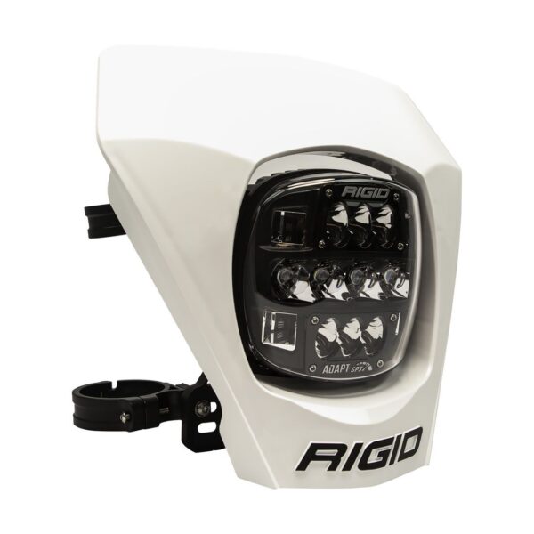 RIGID Adapt XE Number Plate, White,Single