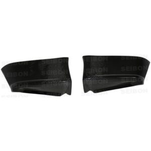 Seibon Carbon, RL0809MITEVOX-OE, OEM-style carbon fiber rear lip for 2008-2015 Mitsubishi Lancer EVO X