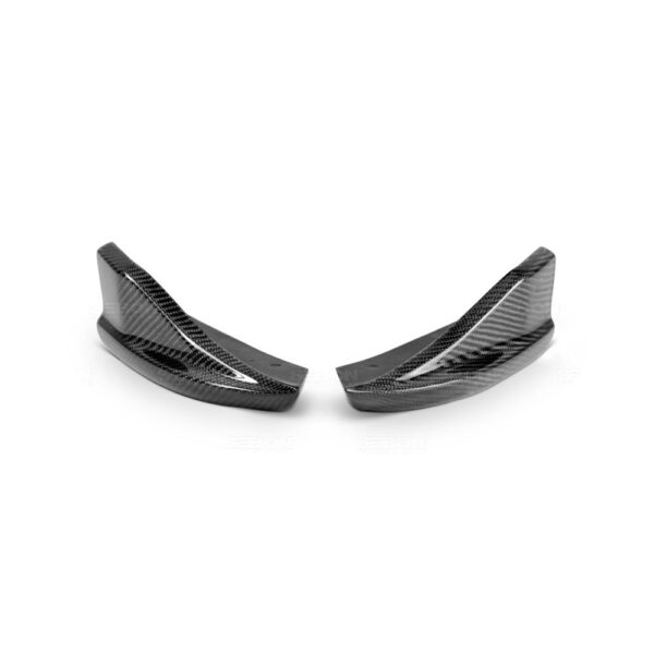Seibon Carbon, RL0809SBIMPSTI-CS, CS-style carbon fiber rear lip for 2008-2014 Subaru STi / 2011-2014 WRX hatchback