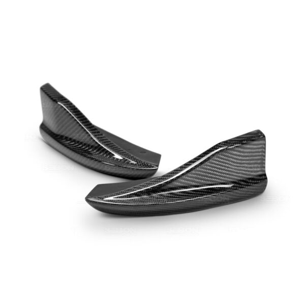 Seibon Carbon, RL0809SBIMPSTI-CS, CS-style carbon fiber rear lip for 2008-2014 Subaru STi / 2011-2014 WRX hatchback