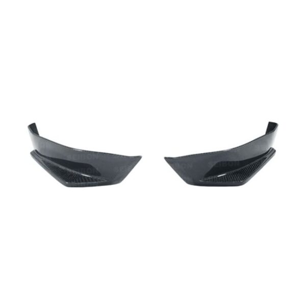 Seibon Carbon, RL1213SCNFRS-KC, KC-style carbon fiber rear lip for 2013-2016 Scion FRS / 2017-2020 Toyota 86 / 2013-2020 Subaru BRZ