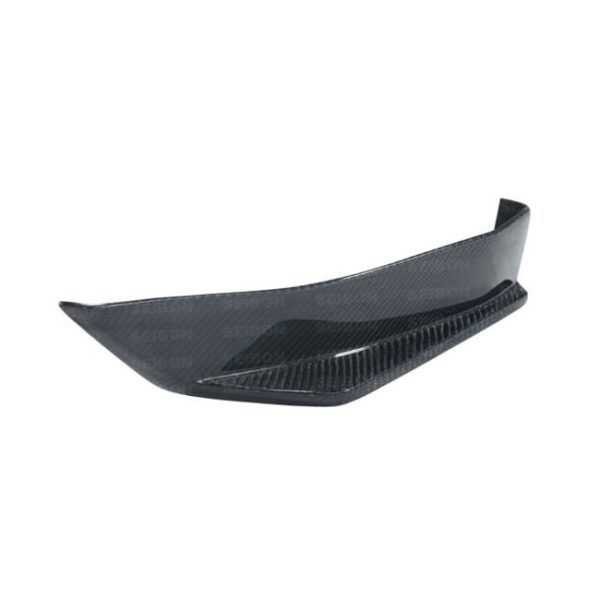 Seibon Carbon, RL1213SCNFRS-KC, KC-style carbon fiber rear lip for 2013-2016 Scion FRS / 2017-2020 Toyota 86 / 2013-2020 Subaru BRZ