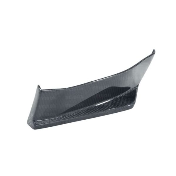 Seibon Carbon, RL1213SCNFRS-KC, KC-style carbon fiber rear lip for 2013-2016 Scion FRS / 2017-2020 Toyota 86 / 2013-2020 Subaru BRZ