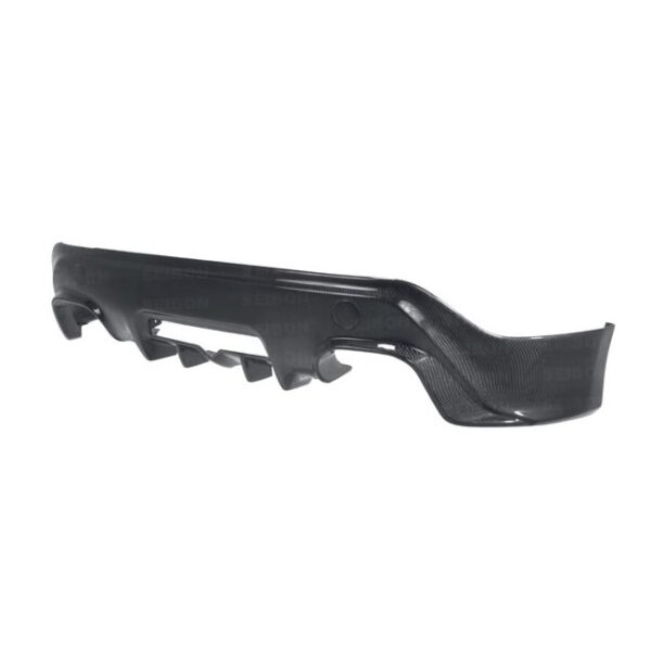 Seibon Carbon, RL1213SCNFRS-TB, TB-style carbon fiber rear lip for 2013-2016 Scion FRS / 2017-2020 Toyota 86 / 2013-2020 Subaru BRZ