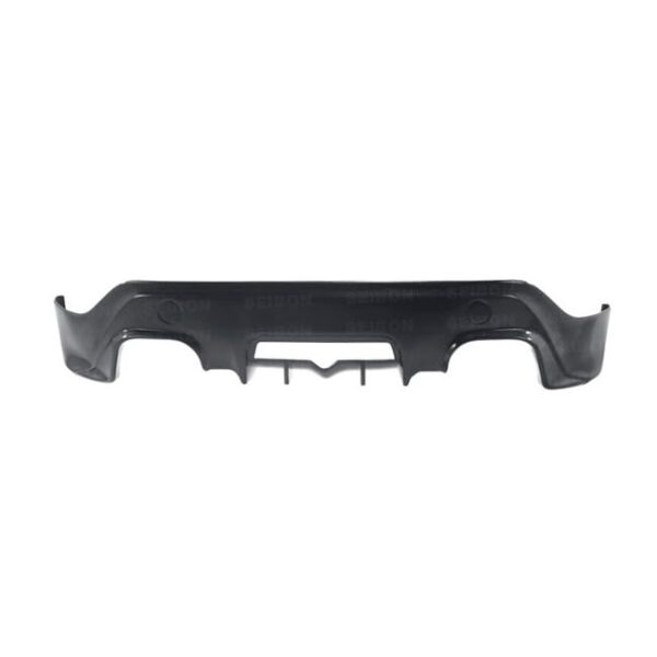 Seibon Carbon, RL1213SCNFRS-TB, TB-style carbon fiber rear lip for 2013-2016 Scion FRS / 2017-2020 Toyota 86 / 2013-2020 Subaru BRZ