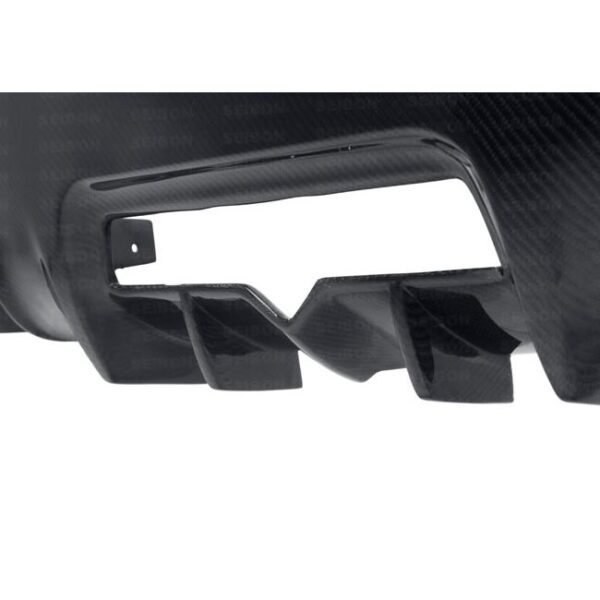 Seibon Carbon, RL1213SCNFRS-TB, TB-style carbon fiber rear lip for 2013-2016 Scion FRS / 2017-2020 Toyota 86 / 2013-2020 Subaru BRZ