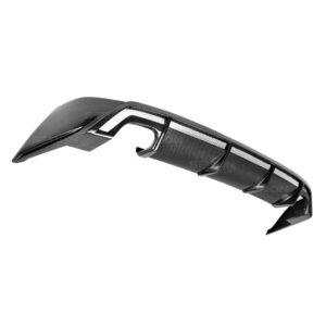 Seibon Carbon, RL14LXIS-RF, RF-style carbon fiber rear lip for 2014-2016 Lexus IS 200T/250/350