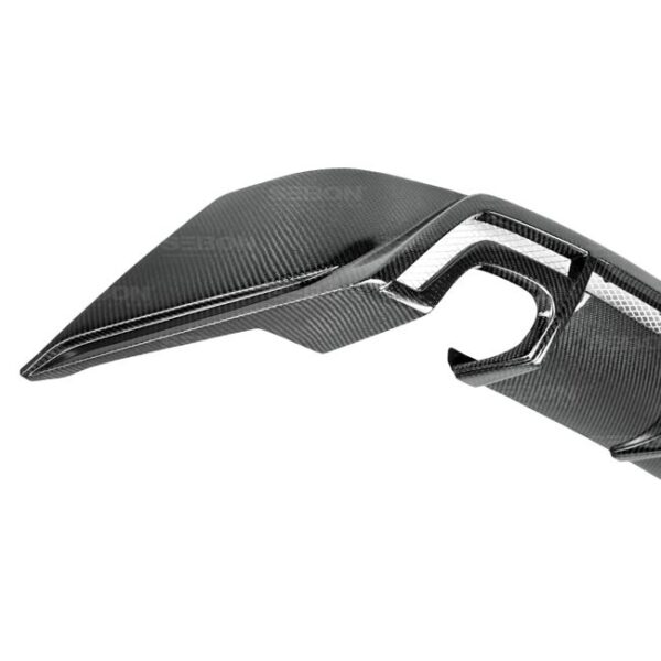 Seibon Carbon, RL14LXIS-RF, RF-style carbon fiber rear lip for 2014-2016 Lexus IS 200T/250/350