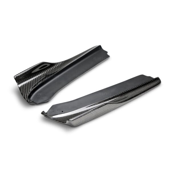 Seibon Carbon, RL15SBIMP-MB, MB-style carbon fiber rear lip for 2015-2018 Subaru WRX/STi
