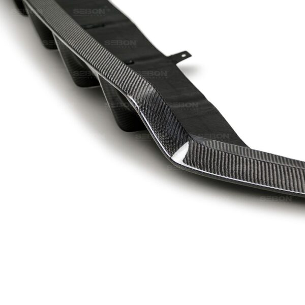 Seibon Carbon, RL16HDCV4-TR, TR-style carbon fiber rear lip for 2016-2020 Honda Civic 4 Dr
