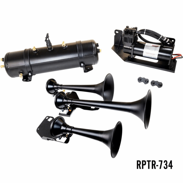 Kleinn Air Horns - RPTR-734 - RAPTOR 73O TRAIN HORN