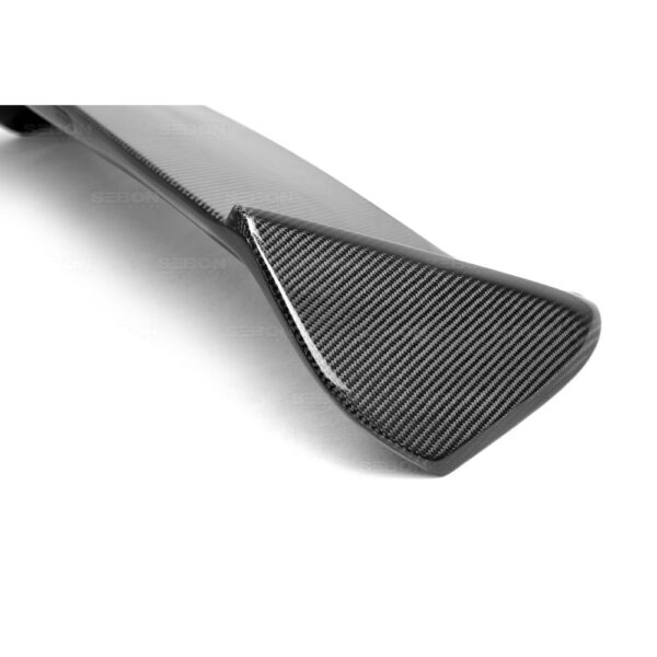 Seibon Carbon, RS0809SBIMP-STI-LED, STI-style carbon fiber rear spoiler with led brake light for 2008-2014 Subaru WRX/STi HB