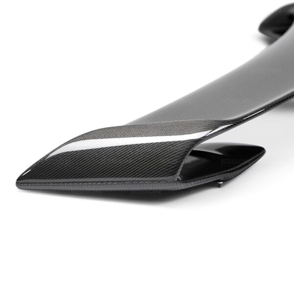 Seibon Carbon, RS0910NSGTR-OE, OEM-style carbon fiber rear spoiler for 2009-2015 Nissan GTR