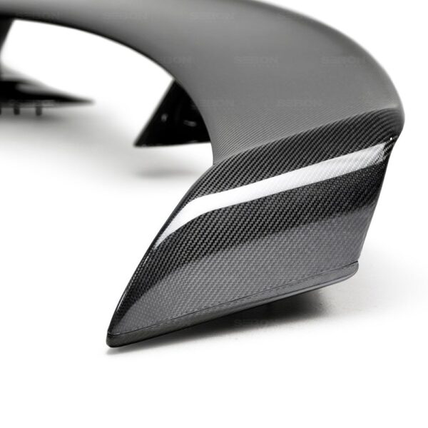 Seibon Carbon, RS0910NSGTR-VS, VS-style carbon fiber rear spoiler for 2009-2015 Nissan GTR