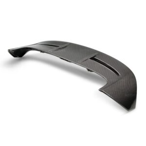 Seibon Carbon, RS14FDFI-ST, ST-style carbon fiber rear spoiler for 2011-2015 Ford Fiesta Hatchback