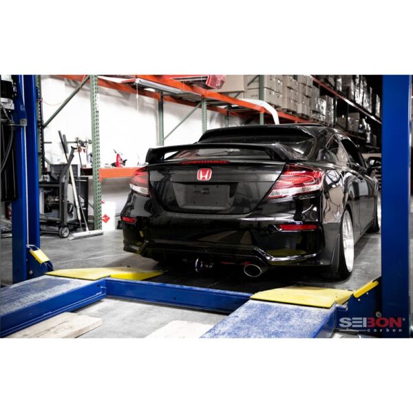 Seibon Carbon, RS14LXIS-BT, BT-style carbon fiber rear spoiler for 2014-2020 Lexus IS 200T/250/300/350