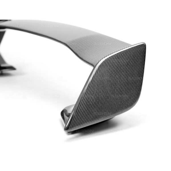 Seibon Carbon, RS15SBIMP-STI, STI-style carbon fiber rear spoiler for 2015-2020 Subaru WRX/STi