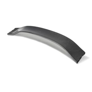 Seibon Carbon, RS17HDCVRC, OE-style carbon fiber center for 2017-up Honda Civic Type R Rear Spoiler