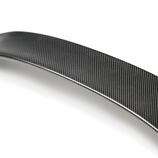 Seibon Carbon, RS17HDCVRC, OE-style carbon fiber center for 2017-up Honda Civic Type R Rear Spoiler