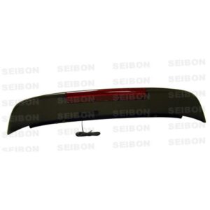 Seibon Carbon, RS9295HDCVHB-SP-L, SP-style carbon fiber rear spoiler w/LED for 1992-1995 Honda Civic HB