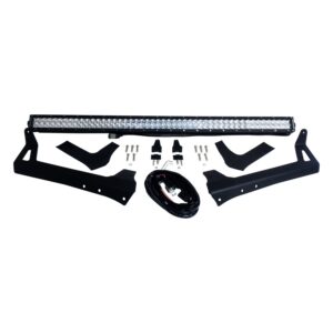 RT Off-Road 50in LED Light Bar and Windshield Bracket Kit for 2007-2018 Jeep JK Wrangler