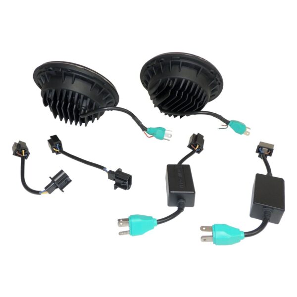 RT Off-Road - Aluminum Black LED Headlight Kit