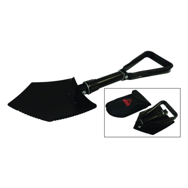RT Off-Road - Steel Black Tri-Fold Shovel