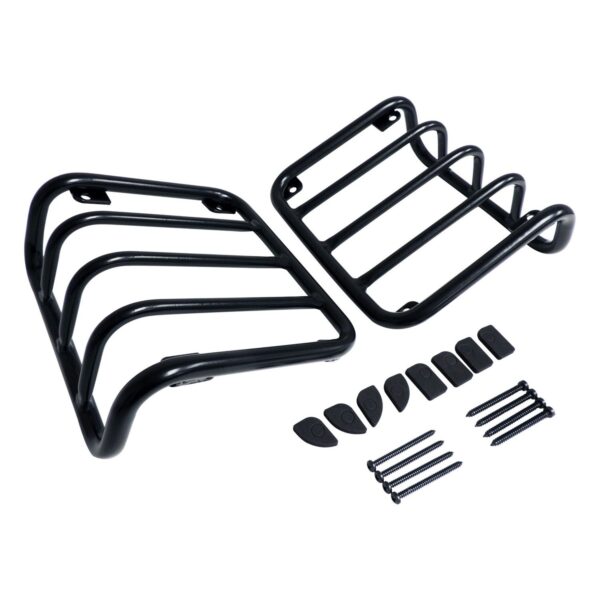 RT Off-Road - Stainless Black Tail Light Guard Set
