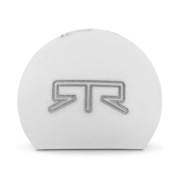 RTR White Shift Knob - Gray Engraving (11-14 GT, V6)
